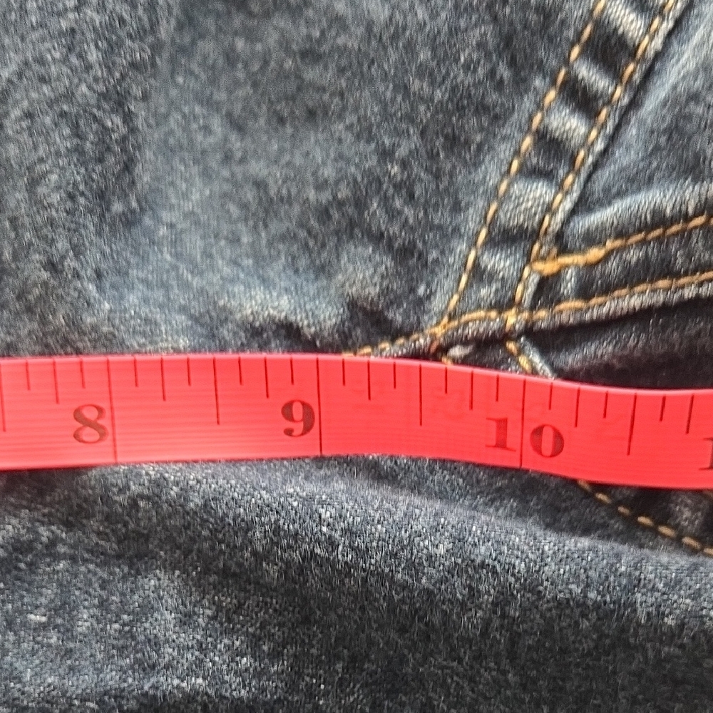 Liz Claiborne Blue Straight Leg Jeans - Picture 9 of 10